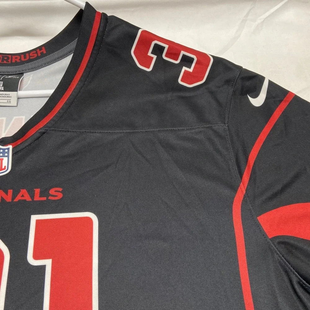 David Johnson 31 Arizona Cardinals NFL Jersey Men's XL Black Nike Color Rush GUC